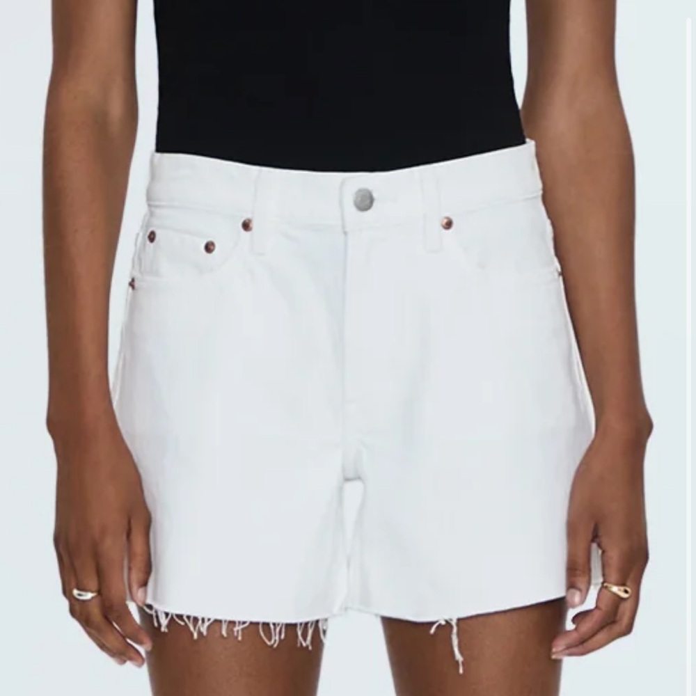 NWT Pistola Kennedy Denim Shorts in Antique White 24